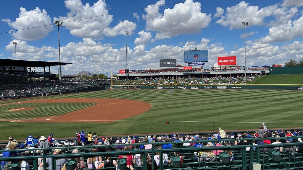 Sloan Park during Spring Training